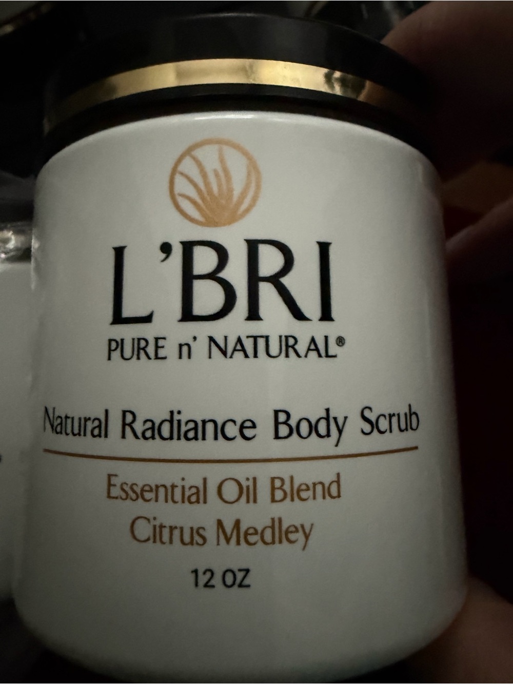 L'BRI Natural Radiance Body Scrub - Citrus Medley (White)